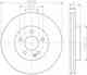 Тормозной диск HELLA PAGID 55416PRO / 8DD 355 119-591 - изображение