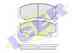 Колодки тормозные дисковые для OPEL FRONTERA(6B#) ICER 181354 / 23250 - изображение