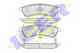 Колодки тормозные дисковые для CHEVROLET EPICA(KL1#) / DAEWOO TOSCA ICER 181930 / 24744 - изображение
