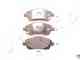 Колодки тормозные дисковые передний для TOYOTA AVENSIS(T25,T25#), COROLLA(R1#,ZER#,ZZE12#) JAPKO 50206 - изображение