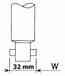 Амортизатор задний для NISSAN SERENA(C23M) KYB Gas A Just 554098 - изображение