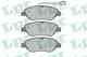 Колодки тормозные дисковые для FIAT BRAVO(198) LPR 05P1267 / 23711 - изображение
