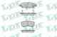 Колодки тормозные дисковые для CHRYSLER SEBRING / JEEP COMPASS, PATRIOT / MITSUBISHI LANCER, OUTLANDER LPR 05P1373 / 24015 - изображение