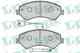 Колодки тормозные дисковые для CITROEN JUMPER / FIAT DUCATO(250,290) / PEUGEOT BOXER LPR 05P1288 / 24466 - изображение
