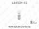 Лампа накаливания P21W 24В 21Вт LYNXauto L24521-02 - изображение