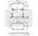 Колодки тормозные дисковые задний для TOYOTA AURIS(ADE15#, NDE15#, NRE15#, NZE18#, ZRE15#, ZRE18#, ZWE18#, ZZE15#), COROLLA(#E12J#, #E12T#, E15#) MAPCO 6911 - изображение