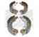 Комплект тормозных колодок задний для NISSAN MICRA(K12), NOTE(E11) / RENAULT CLIO(BR0/1,CR0/1,KR0/1#), MODUS(F/JP0#) MAPCO 8141 - изображение