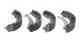 Комплект тормозных колодок задний для CITROEN JUMPER(230,230L,230P,244) / FIAT DUCATO(230,230L,280) / PEUGEOT BOXER(230L,230P,ZCT#) MEYLE 214 533 0021 / MBS0065 - изображение