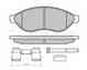 Колодки тормозные дисковые передний для CITROEN JUMPER / FIAT DUCATO(250,290) / PEUGEOT BOXER MEYLE 025 244 6819/W1 / MBP0599 - изображение