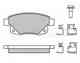 Колодки тормозные дисковые задний для FORD TRANSIT TOURNEO, TRANSIT MEYLE 025 244 8617/W / MBP0606 - изображение