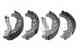 Комплект тормозных колодок задний для FIAT DOBLO, FIORINO, IDEA, QUBO / LANCIA MUSA / OPEL COMBO MEYLE 214 533 0006 / MBS0051 - изображение