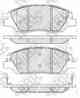 Колодки тормозные дисковые передний для HYUNDAI SANTA FE(CM) / KIA SORENTO(XM) NiBK PN0446 - изображение