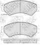 Колодки тормозные дисковые передний для CITROEN JUMPER / FIAT DUCATO(250,290) / PEUGEOT BOXER NiBK PN0516W - изображение