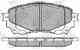 Изображение товара "Колодки тормозные дисковые передний для MAZDA 6(GH,GJ) NiBK PN25002"