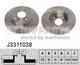 Тормозной диск NIPPARTS J3311038 - изображение