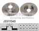 Тормозной диск NIPPARTS J3311040 - изображение