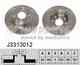 Тормозной диск NIPPARTS J3313012 - изображение