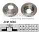 Тормозной диск NIPPARTS J3315010 - изображение
