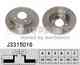 Тормозной диск NIPPARTS J3315016 - изображение