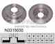 Тормозной диск NIPPARTS N3315030 - изображение