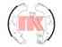 Комплект тормозных колодок для FIAT DOBLO(119,152,223,263,263#), IDEA(350#) / LANCIA MUSA(350) / OPEL COMBO(X12) NK 2723725 - изображение