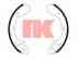 Комплект тормозных колодок для KIA CERATO, SEPHIA(FA,FB), SHUMA(FB) NK 2735653 - изображение