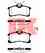 Колодки тормозные дисковые для TOYOTA AVENSIS(#T22#), COROLLA(#E11#), CORONA NK 224564 / WVA 24013 - изображение