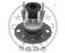 Комплект подшипника ступицы колеса OPTIMAL 202142 - изображение