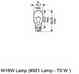 Лампа накаливания W16W 12В 16Вт OSRAM 921-02B - изображение