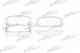 Колодки тормозные дисковые задний для ISUZU D-MAX(8DH), TROOPER(UB) / OPEL FRONTERA(5#MWL4,5#SUD2,6B#), MONTEREY(UBS#) PATRON PBP1017 - изображение