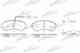 Колодки тормозные дисковые задний для CITROEN JUMPER / FIAT DUCATO(250,290) / PEUGEOT BOXER PATRON PBP1927 - изображение