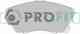 Колодки тормозные дисковые передний для HONDA CIVIC(EG, EH, EJ, EK, EM1, EM2, EP, ES, EU, EV, FA, FD, MA, MB), CRX(EG, EH) PROFIT 5000-0776 - изображение