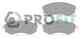 Колодки тормозные дисковые передний для HYUNDAI ELANTRA(XD), MATRIX(FC), SONATA(NF) / KIA MAGENTIS(GD) PROFIT 5000-1737 - изображение