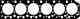 Прокладка головки цилиндра REINZ 61-36435-10 - изображение