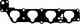 Прокладка впускного коллектора REINZ 71-35657-00 - изображение