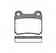 Колодки тормозные дисковые задний для MERCEDES 190(W201) REMSA 0157.00 / PCA015700 - изображение