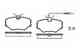 Колодки тормозные дисковые передний для PEUGEOT 405(4B) REMSA 0500.02 / PCA050002 - изображение