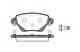 Колодки тормозные дисковые задний для FORD MONDEO(B4Y,B5Y,BWY) REMSA 0777.00 / PCA077700 - изображение