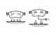 Колодки тормозные дисковые передний для AUDI A6(4F2,4F5,C6), A8(4E#) / VW PHAETON(3D#) REMSA 1056.02 / PCA105602 - изображение
