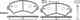 Колодки тормозные дисковые передний для CITROEN JUMPER / FIAT DUCATO(250,290) / PEUGEOT BOXER REMSA 1275.01 / PCA127501 - изображение
