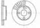 Тормозной диск REMSA DCA683410 / 6834.10 - изображение