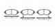 Колодки тормозные дисковые передний для TOYOTA COROLLA(##E11#,#E11#) REMSA 0716.02 / PCA071602 - изображение