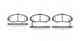 Колодки тормозные дисковые передний для HONDA CIVIC, FR, JAZZ, LEGEND, STREAM / NISSAN PATHFINDER ROADHOUSE 2747.12 / PSX274712 - изображение