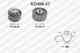 Ремкомплект ремня ГРМ FIAT DUCATO / IVECO DAILY 2,3D 02- SNR KD45847 - изображение