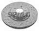 Тормозной диск SWAG 10 92 6406 - изображение