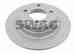 SWAG 20924482 - диск тормозной задний (296х10) 5 отв - изображение