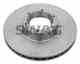 SWAG 60922853 - диск тормозной передний (280х24) 6 отв - изображение