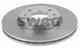 Тормозной диск SWAG 70910617 - изображение