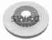 Тормозной диск SWAG 81 92 6065 - изображение