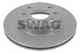 SWAG 90931469 - диск тормозной передний (241х19) 4 отв - изображение